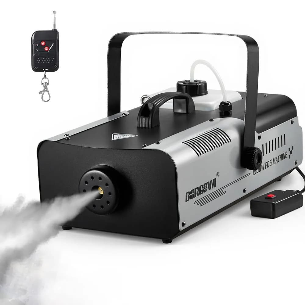 מכונת ערפל 1500W עם שלט אלחוטי