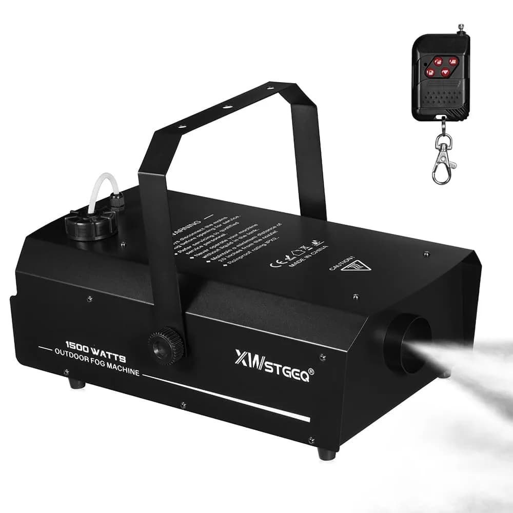 מכונת ערפל 1500W עם שלט אלחוטי - תמונה 4
